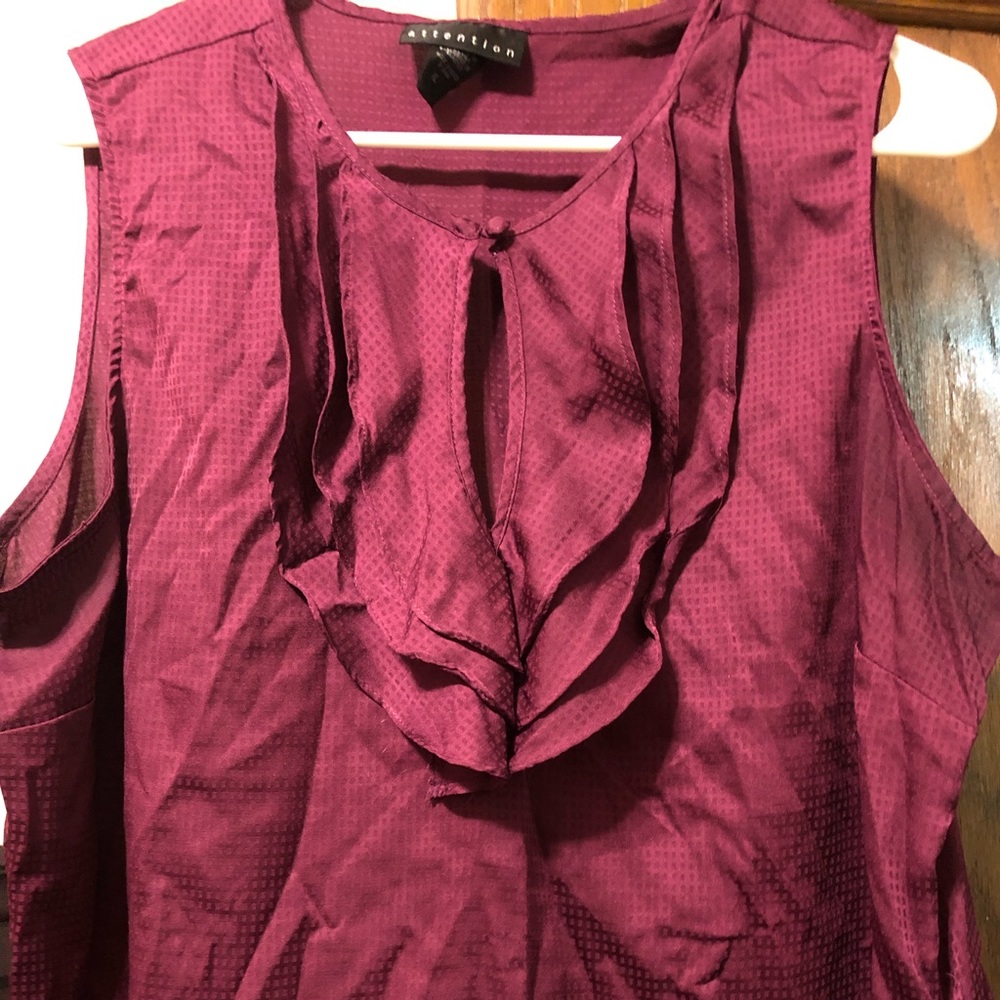 Purple blouse